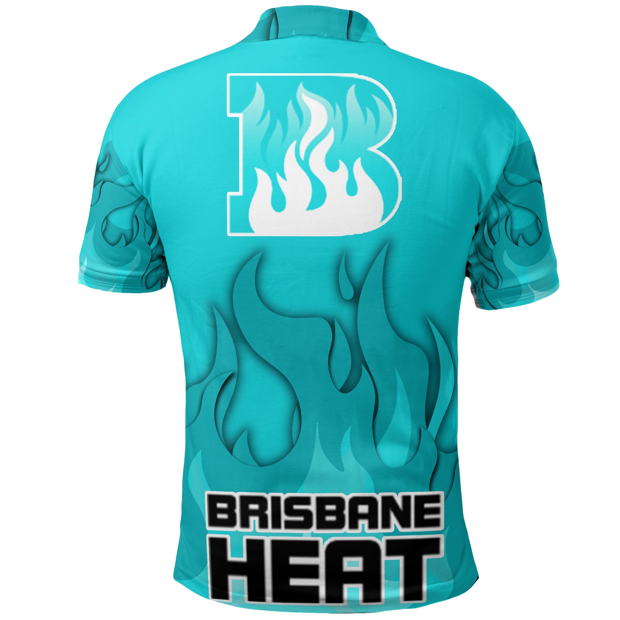 Brisbane Heat Polo Shirt - Bring the HEAT - LT20 - Vibe Hoodie Shop