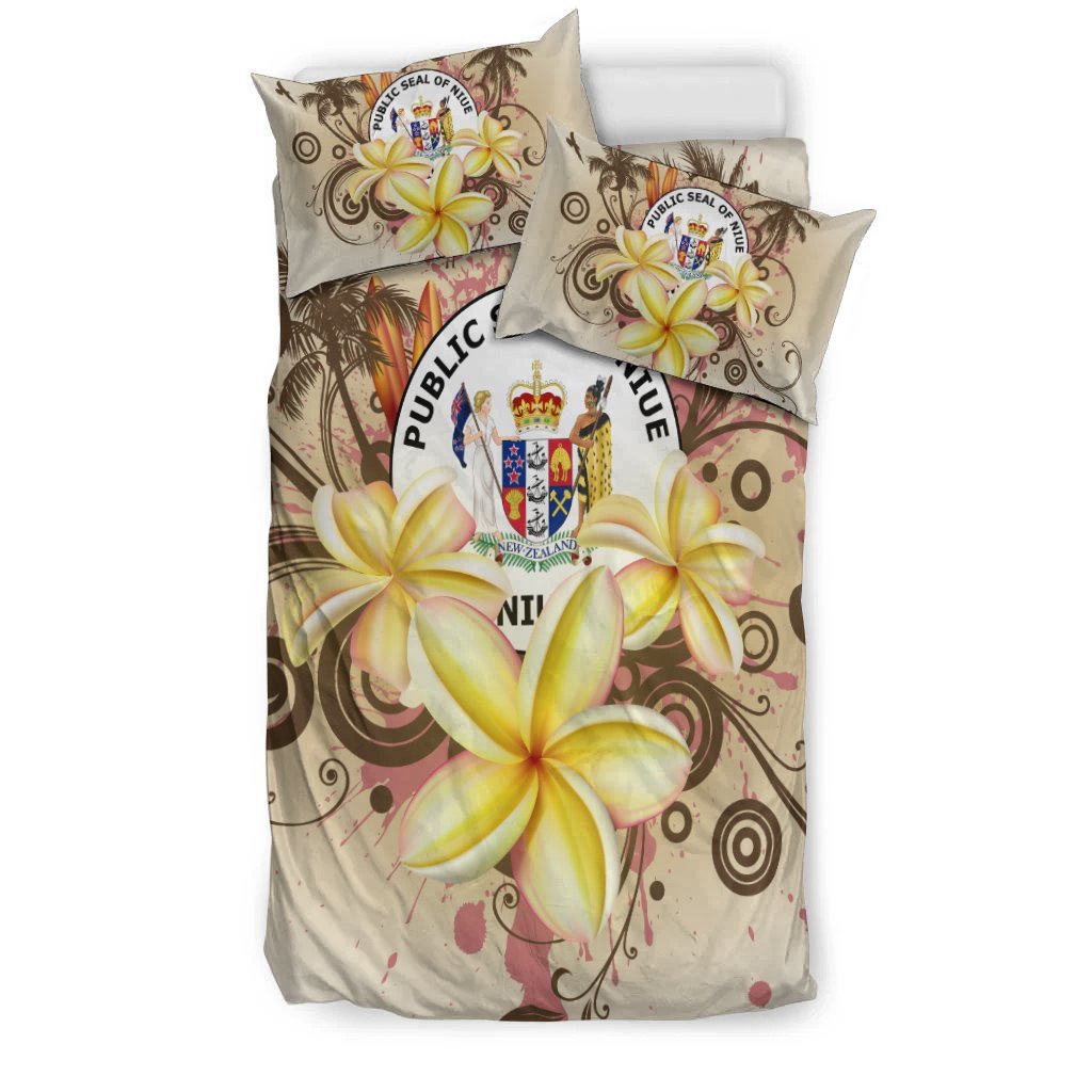 Niue Polynesian Bedding Set - Summer Tropical - Vibe Hoodie Shop