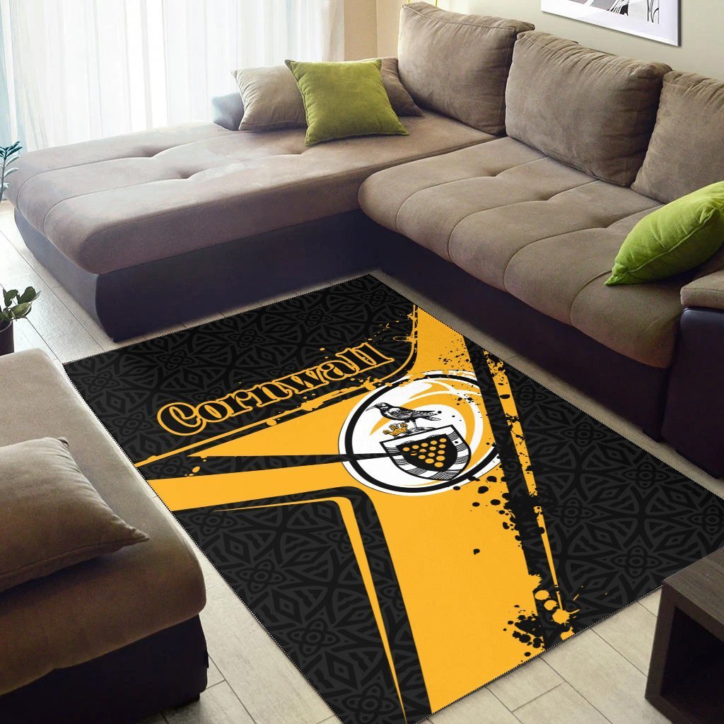 Cornwall Rugby Area Rug - Cornish Rugby - Vibe Hoodie Shop