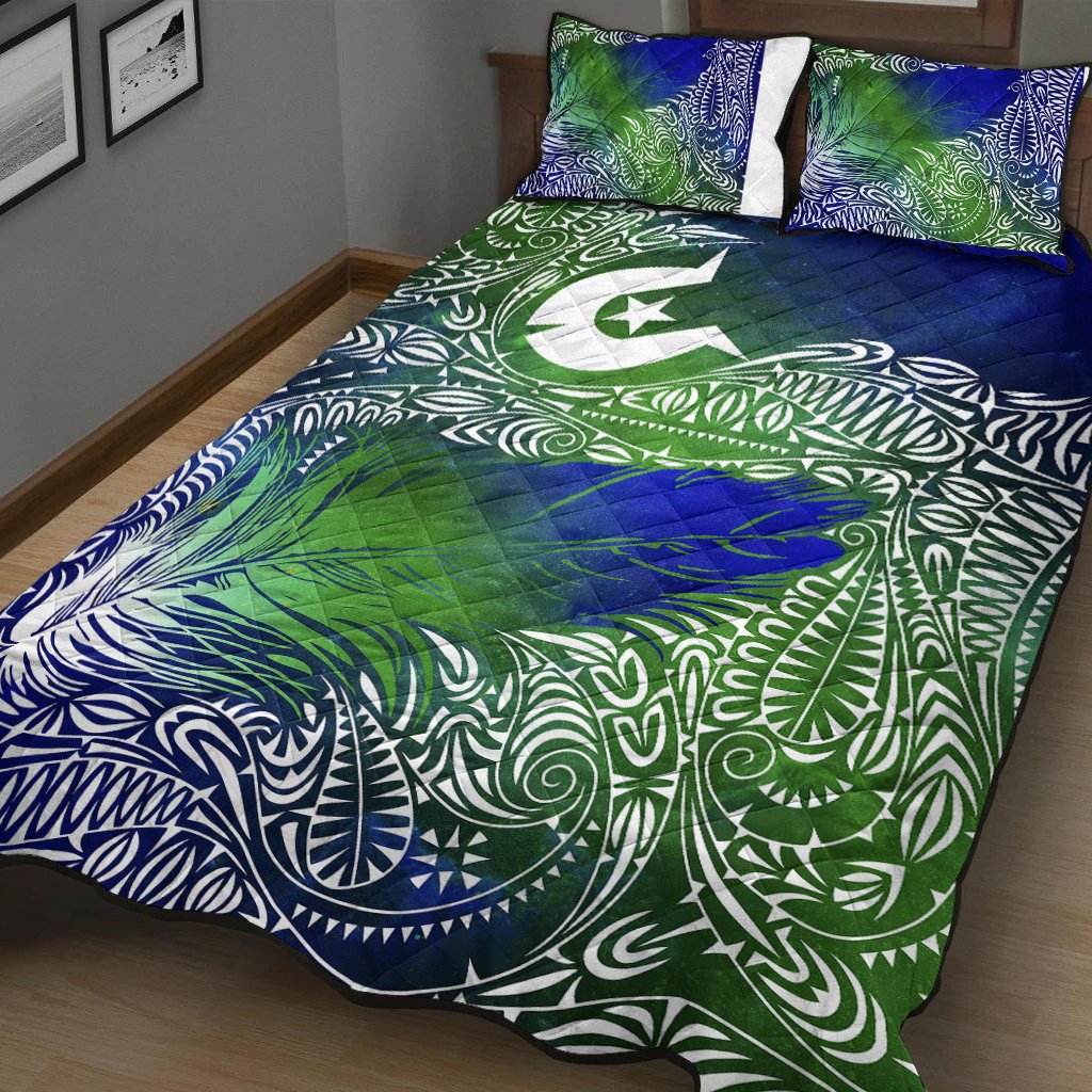 Torres Strait Islanders Quilt Bed Set - Feather Torres Aether BN15T - Vibe Hoodie Shop