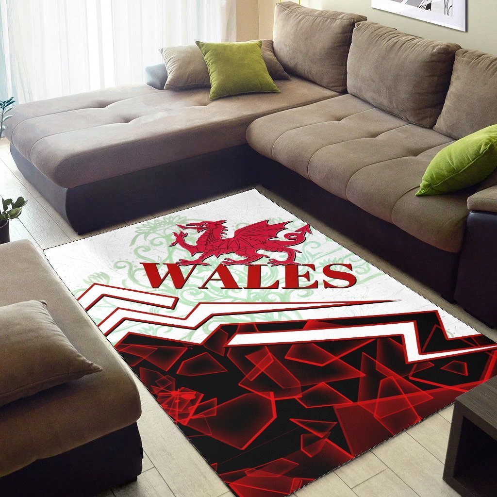 Wales Area Rug - Welsh Spirit - Vibe Hoodie Shop