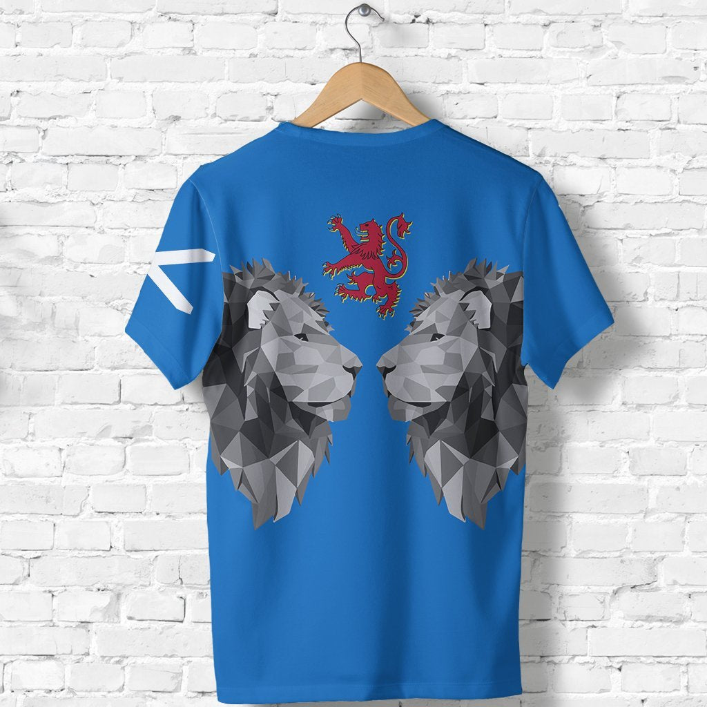 Scotland T shirt - Double Lion - Vibe Hoodie Shop