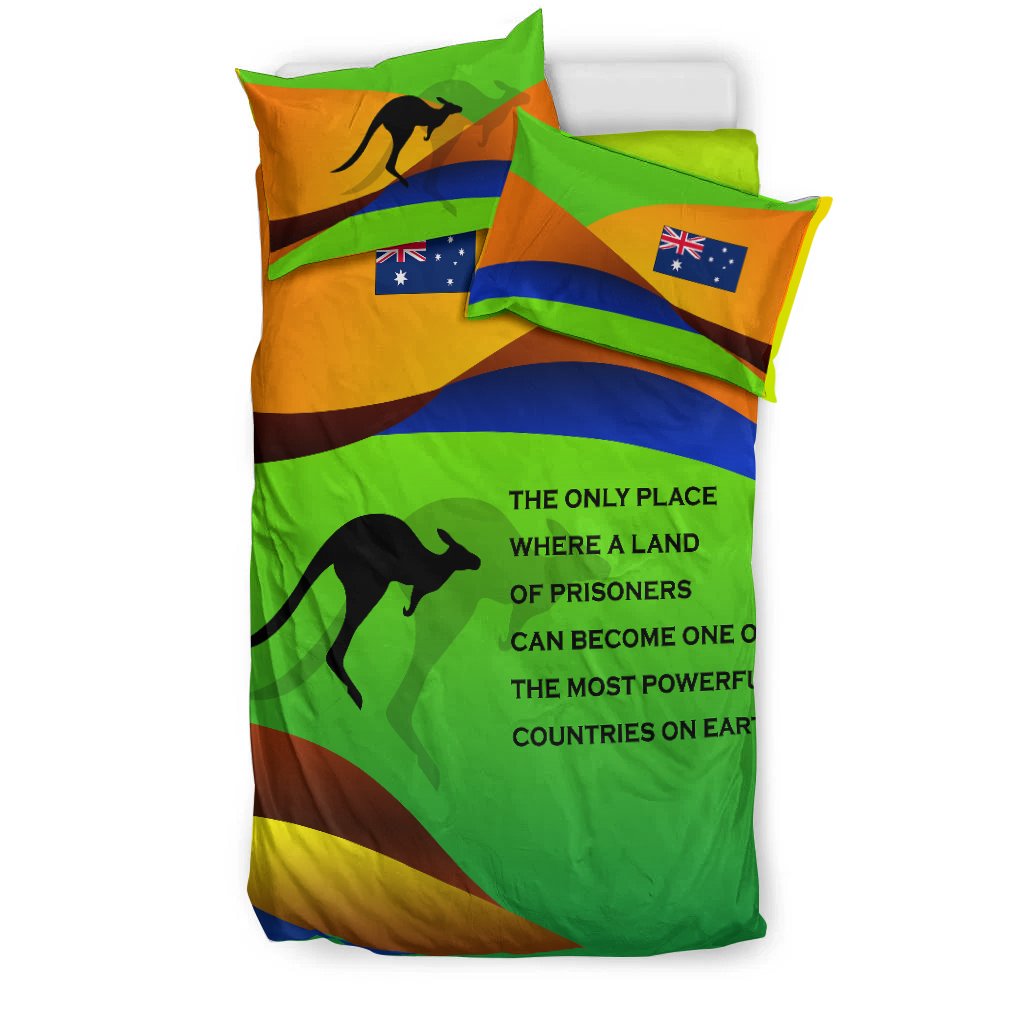 Bedding Set - National Color of Australia - Vibe Hoodie Shop