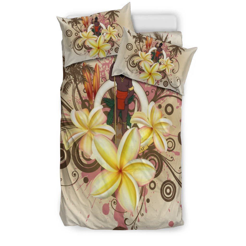 Vanuatu Polynesian Bedding Set - Summer Tropical - Vibe Hoodie Shop