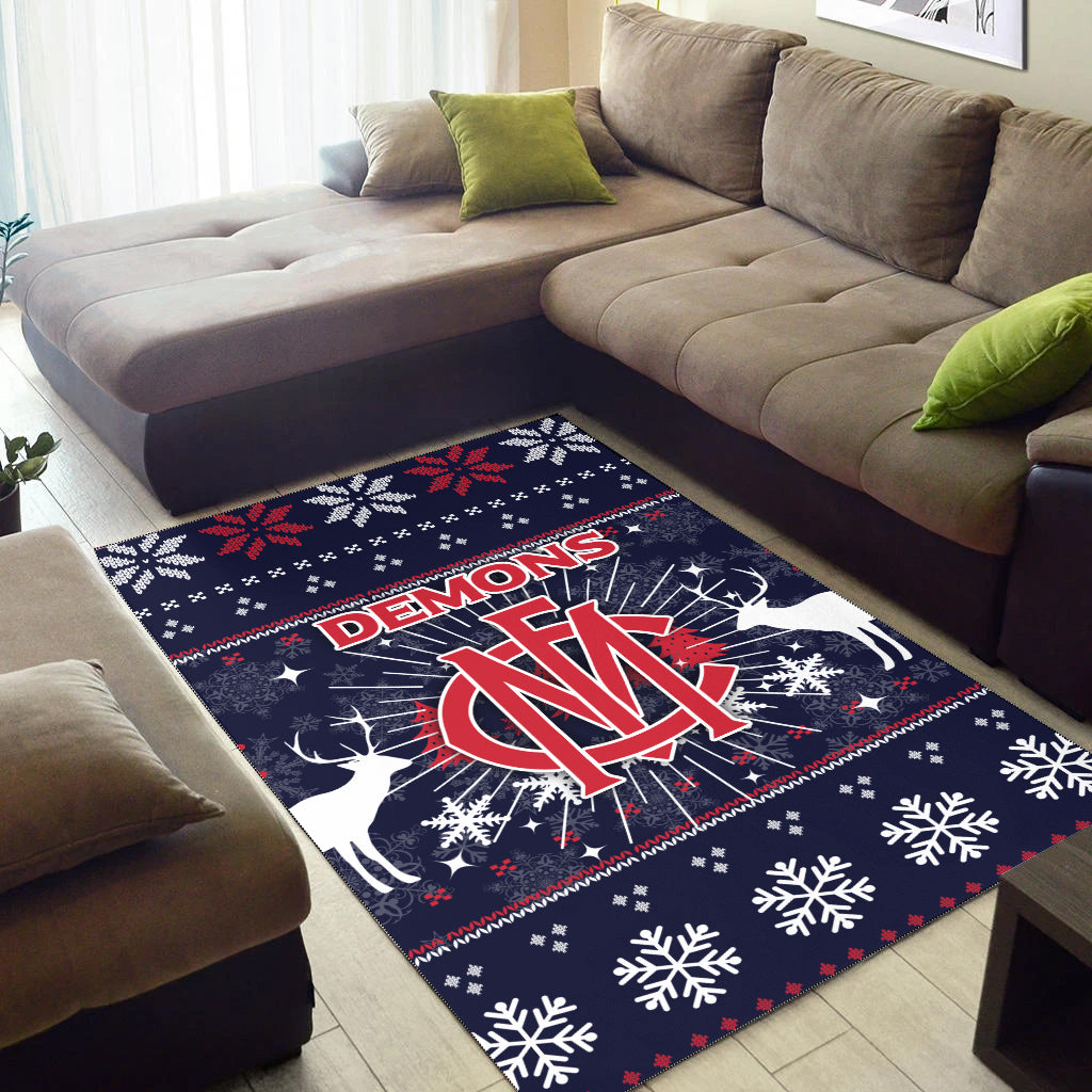 Demons Area Rug - Christmas Ugly Style - - Vibe Hoodie Shop