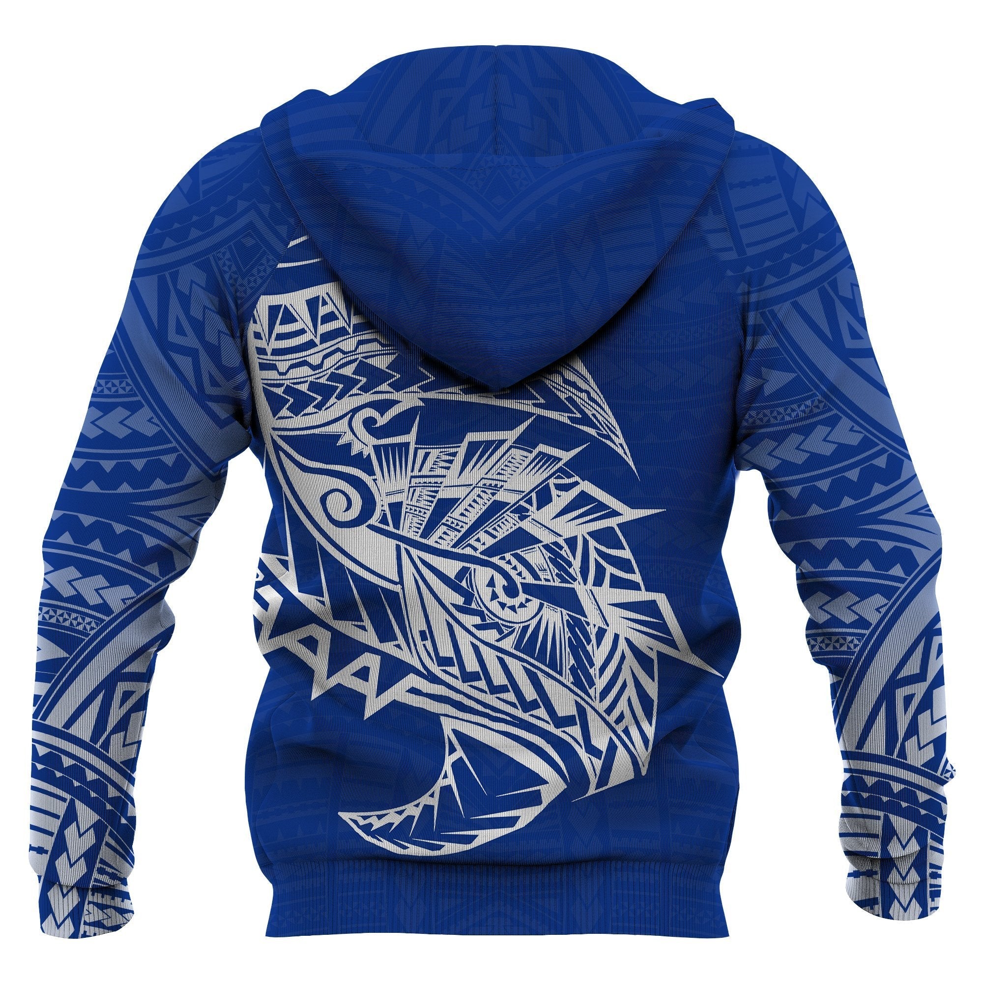 Samoa Tattoo Rugby Style Hoodie - Vibe Hoodie Shop