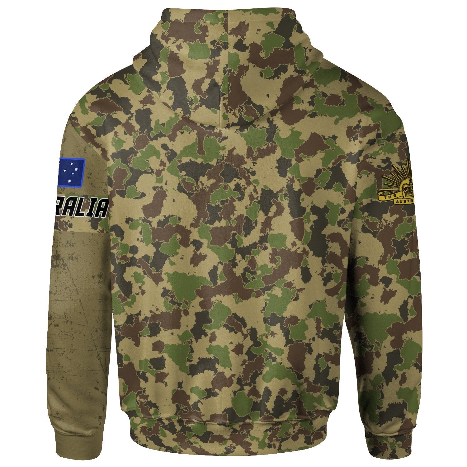 Hoodie - Australian Soldier - Vibe Hoodie Shop