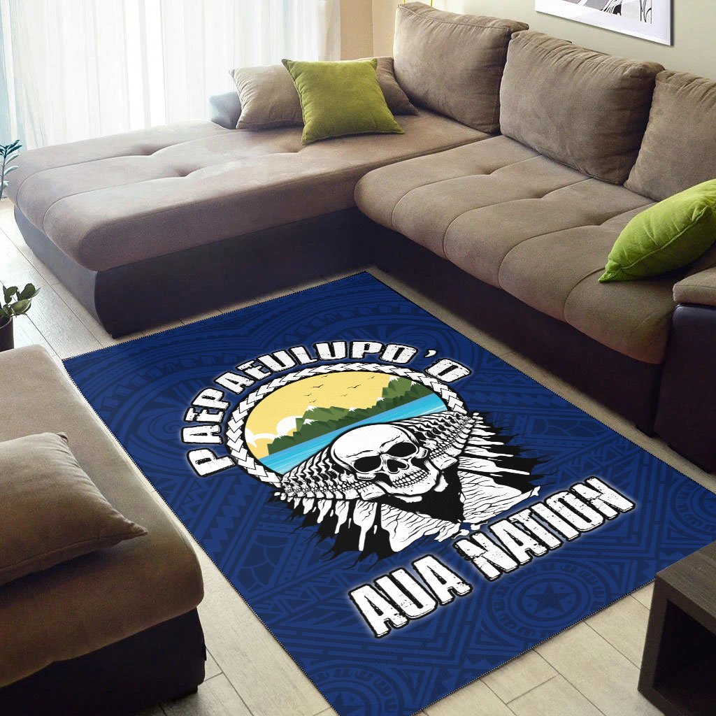 American Samoa Area Rug - Paepaeulupo'o Aua (Ver 2) - Vibe Hoodie Shop