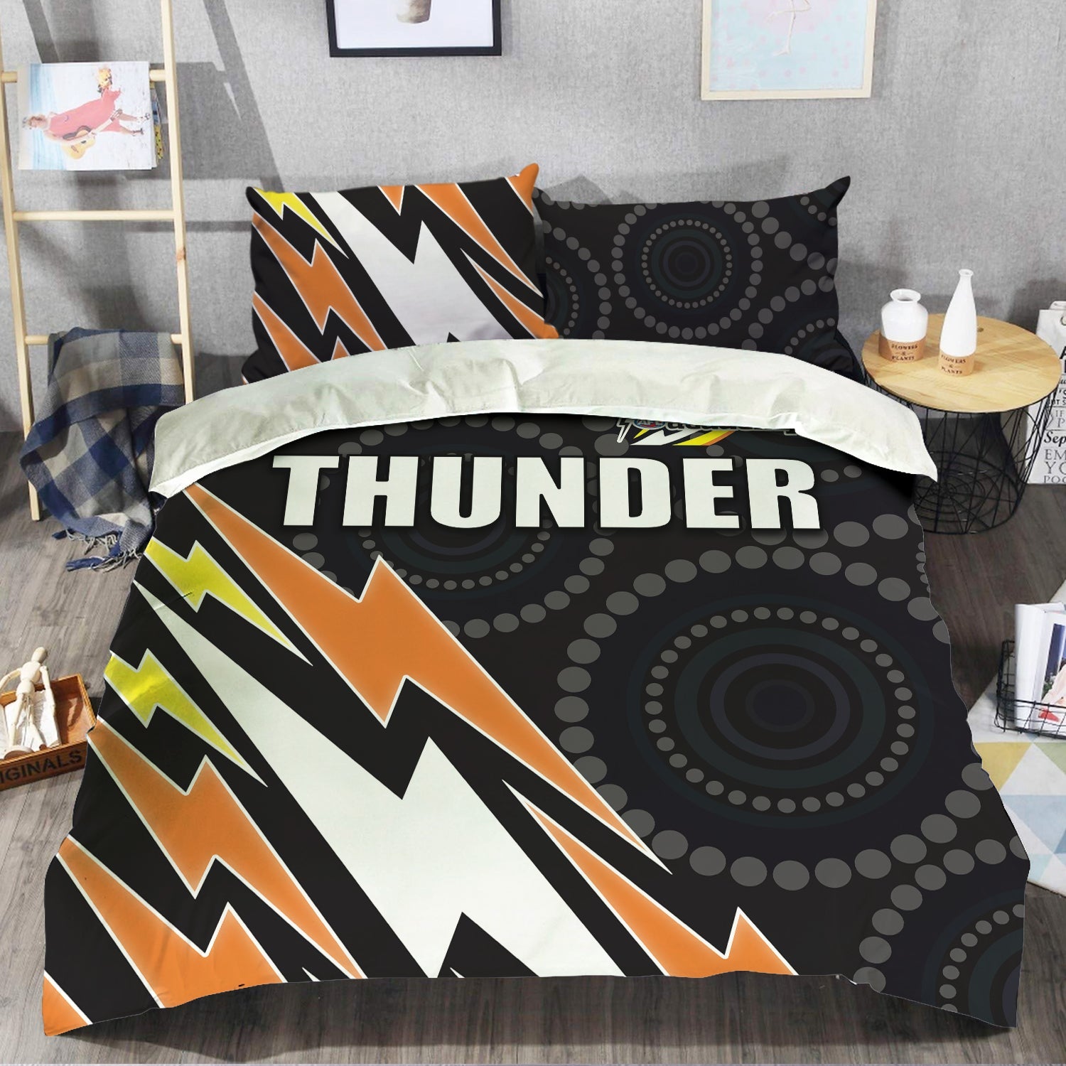 Thunder Academy NAB AFL 2021 Champion Bedding Set - LT20 - Vibe Hoodie Shop