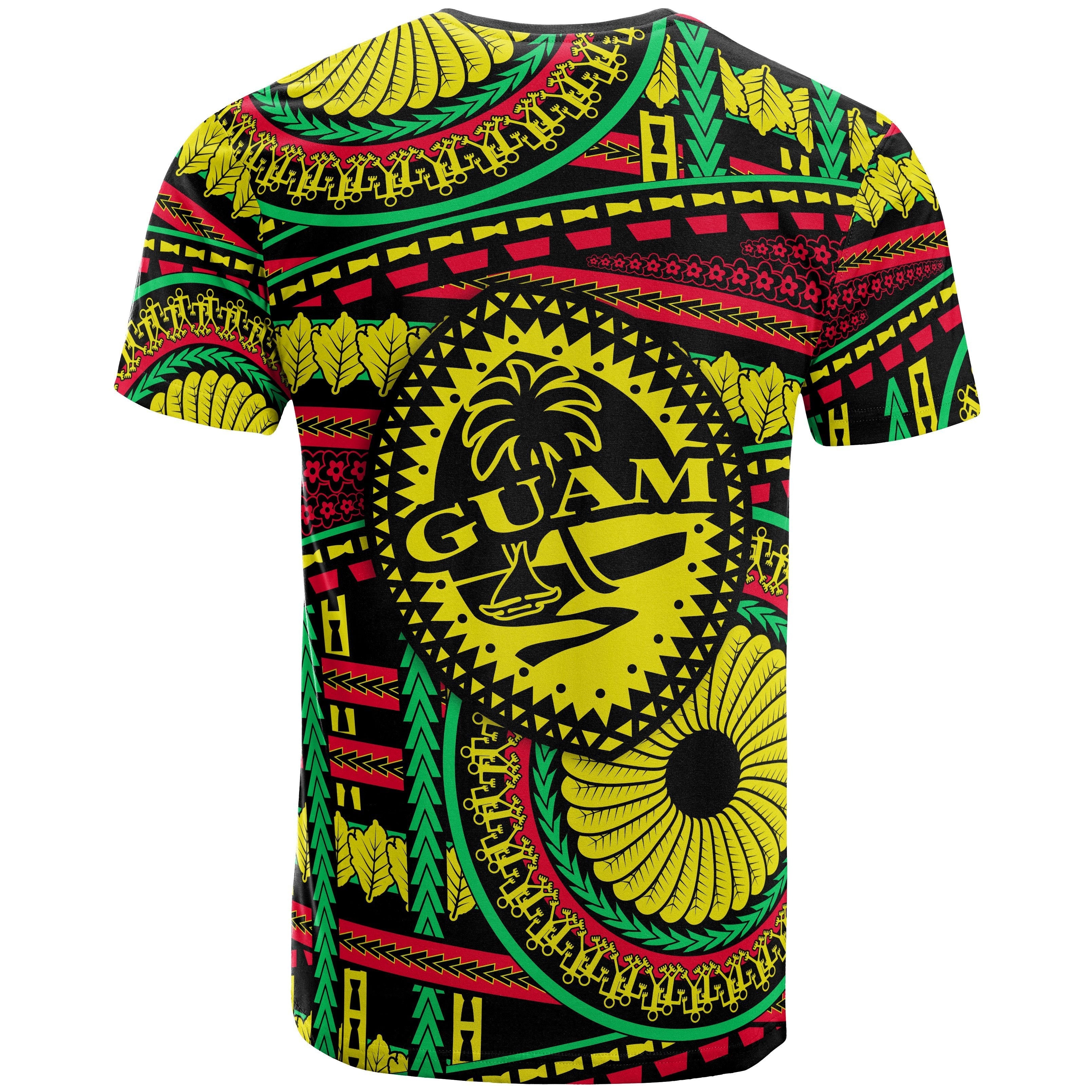Vibe Hoodie Guam All Over T shirt - Chamorro Rasta - Vibe Hoodie Shop