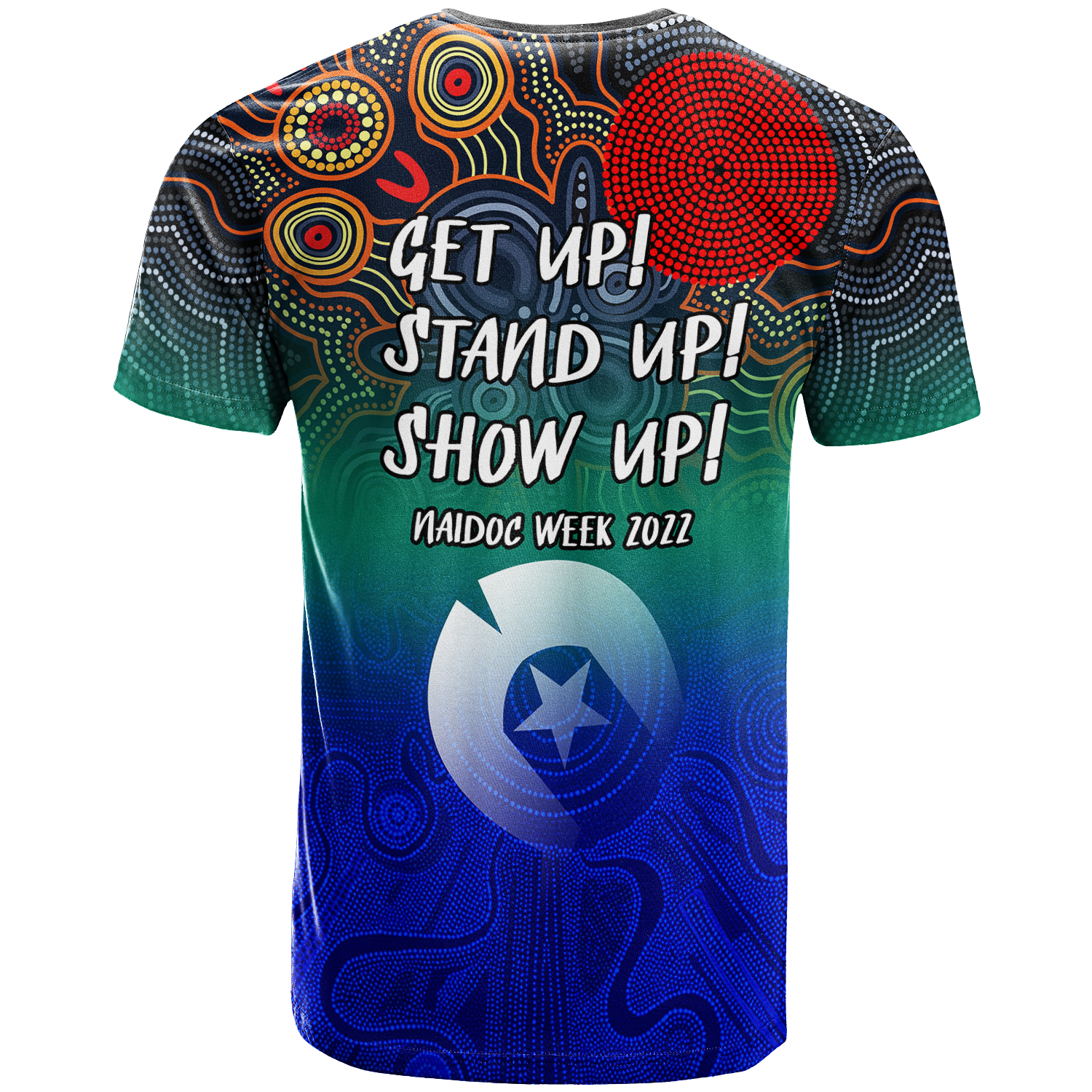 NAIDOC Week 2022 Torres Strait Islanders With Aboriginal - Dot Painting Art T shirt - - Vibe Hoodie Shop