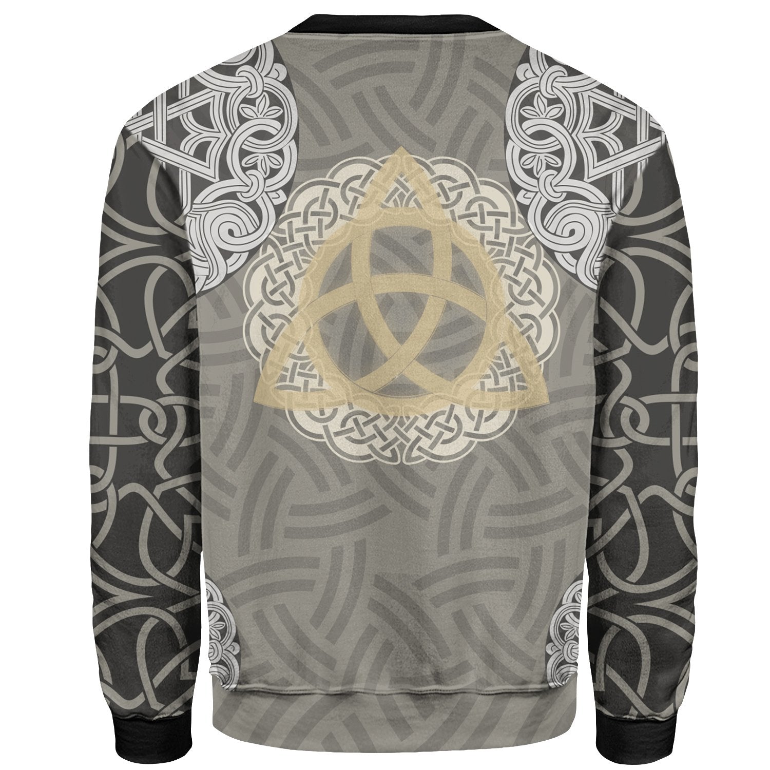(Custom Text) VibeHoodie SweatShirt Tree Of Triquetra - Vibe Hoodie Shop