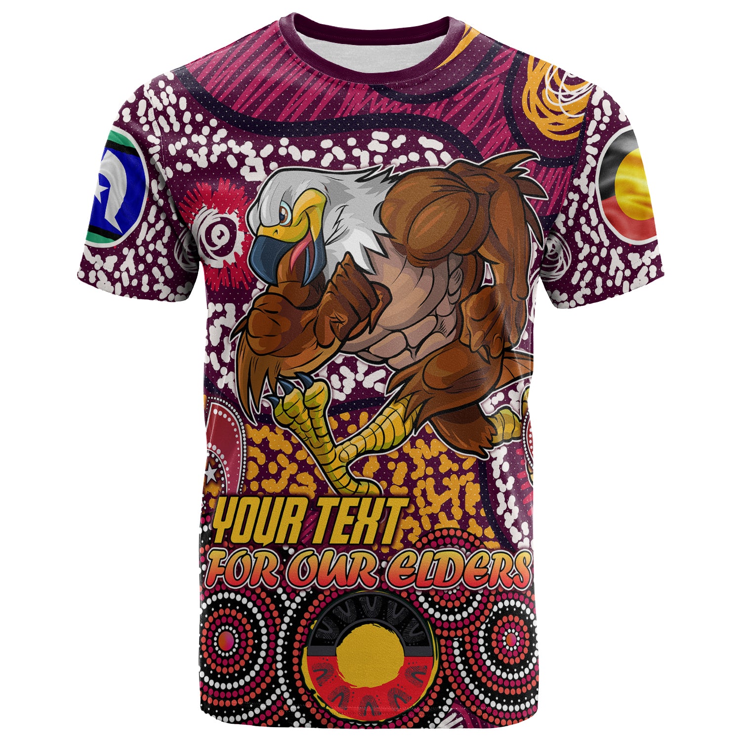 Australia Sydney's Northern Beaches NAIDOC Week 2023 T-shirt - Custom For Our Elders T-shirt - Vibe Hoodie Shop