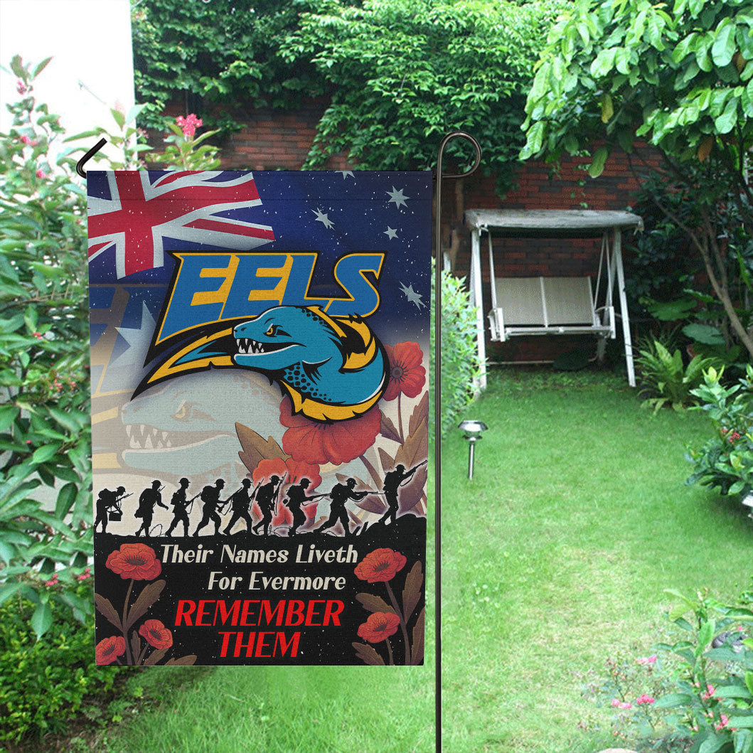 Eels Rugby Flag - REMEMBER THEM Red Poppy Flowers Flag - Vibe Hoodie Shop