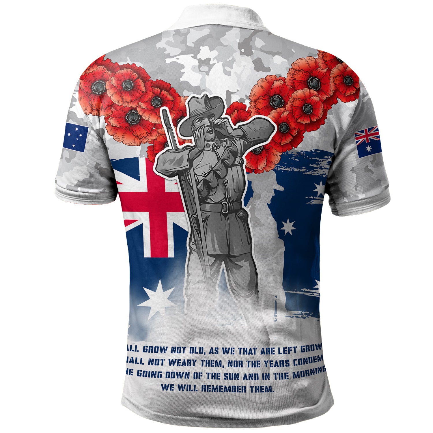 Australia Illawarra and St George Anzac Polo Shirt - Anzac Soldier Polo Shirt - Vibe Hoodie Shop