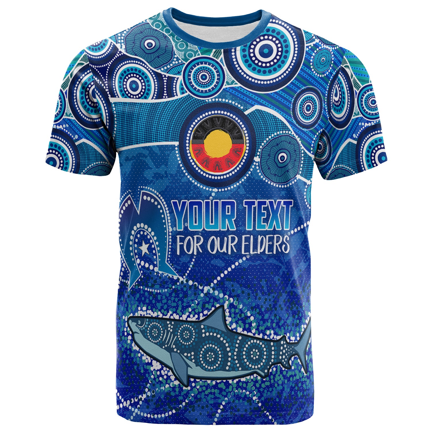 Australia Cronulla NAIDOC Week 2023 T-shirt - Custom For Our Elders T-shirt - Vibe Hoodie Shop