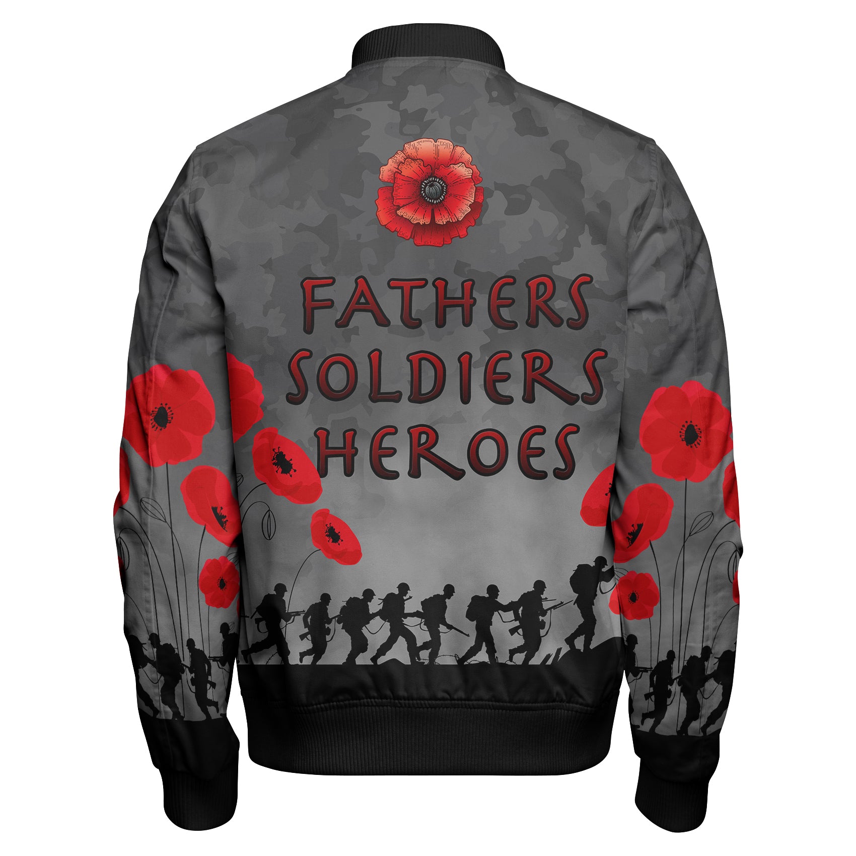 australia-anzac-sleeve-zip-bomber-jacket-custom-anzac-fathers-soldiers-heroes-sleeve-zip-bomber-jacket