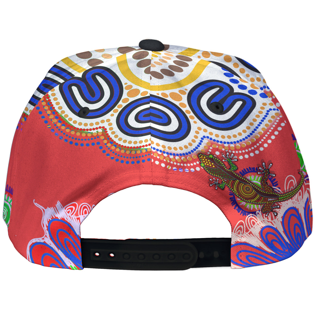 Roosters Indigenous Rugby Custom Cap - Protection Under the Sun RLT13 - Vibe Hoodie Shop