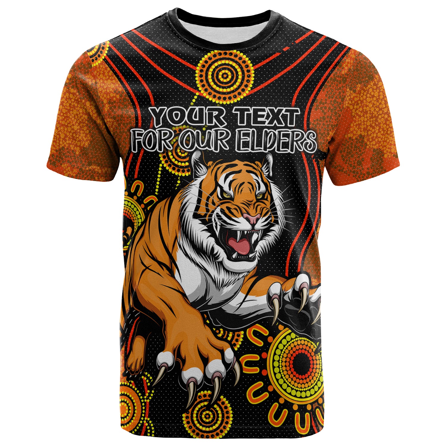 Australia South West Sydney NAIDOC Week 2023 T-shirt - Custom The West For Our Elders T-shirt - Vibe Hoodie Shop