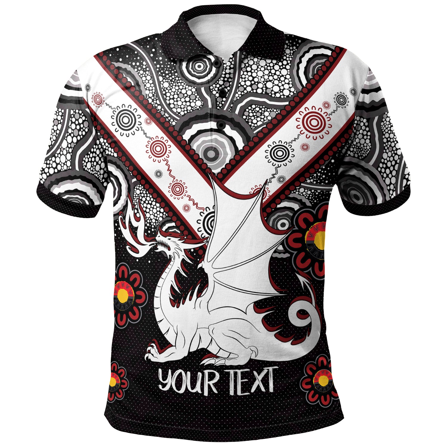 Australia Illawarra and St George NAIDOC Week 2023 Polo Shirt - Custom For Our Elders Polo Shirt - Vibe Hoodie Shop