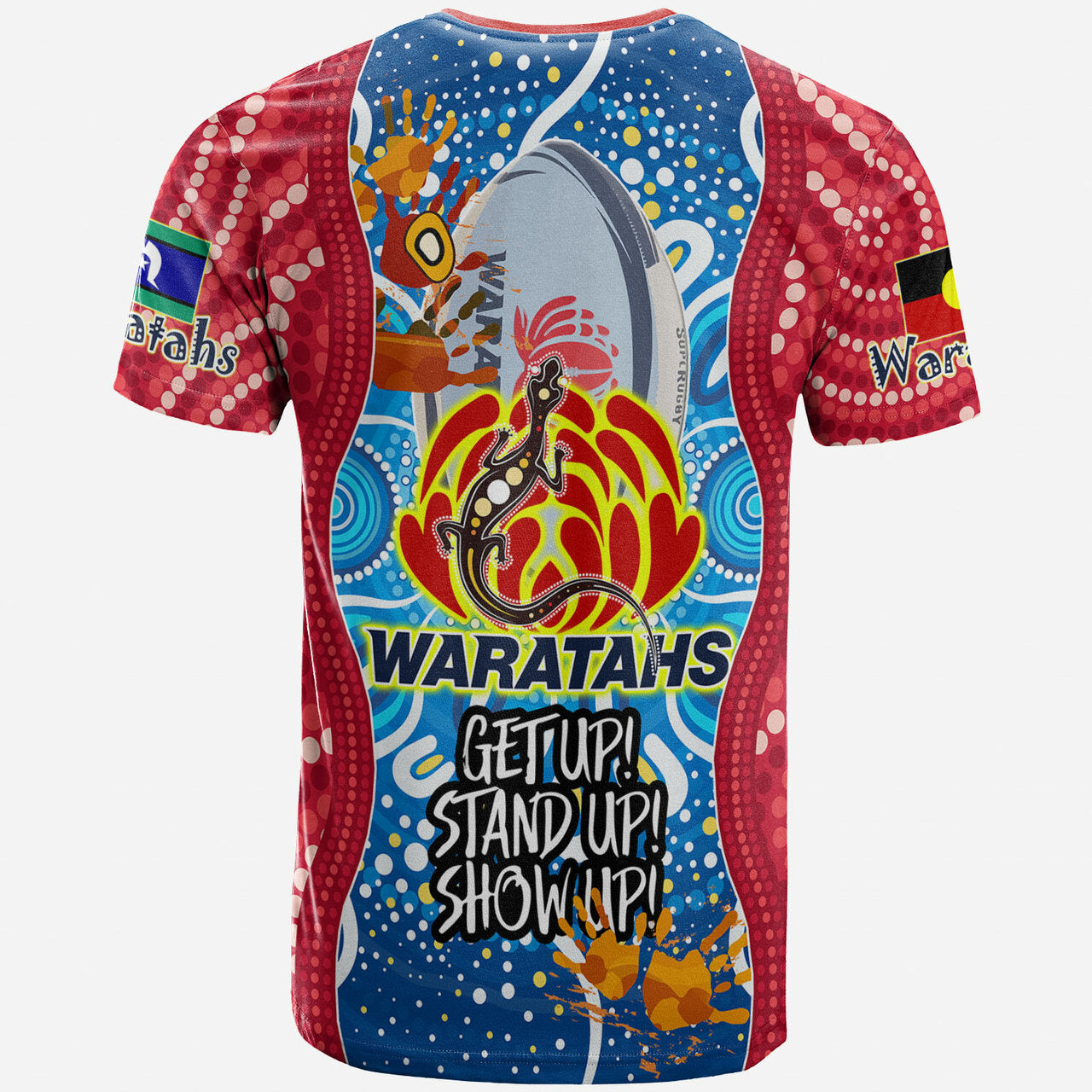 NSW Waratahs NAIDOC Week Celebration Get Up, Stand Up, Show Up RLT12 - Vibe Hoodie Shop