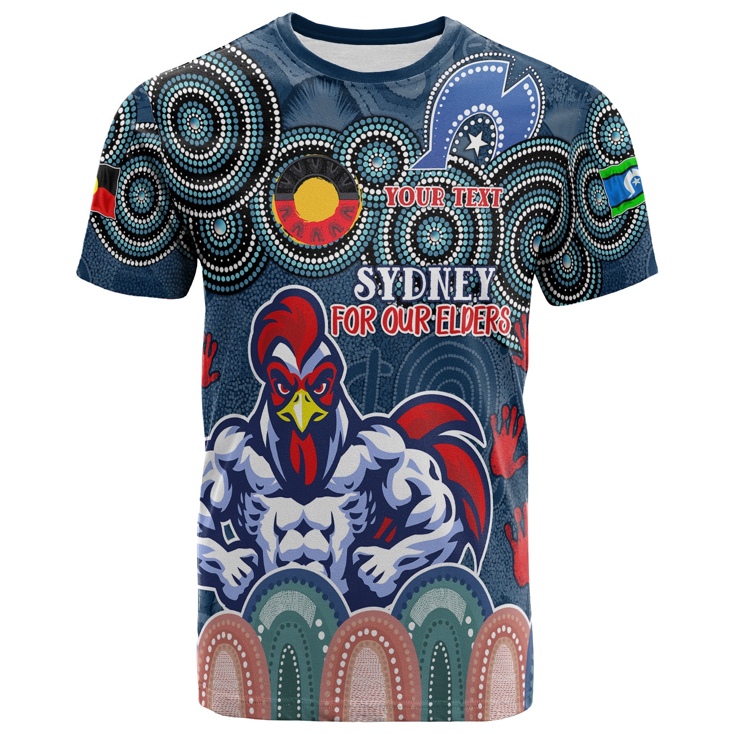 Australia Sydney NAIDOC Week 2023 T-shirt - Custom For Our Elders T-shirt - Vibe Hoodie Shop
