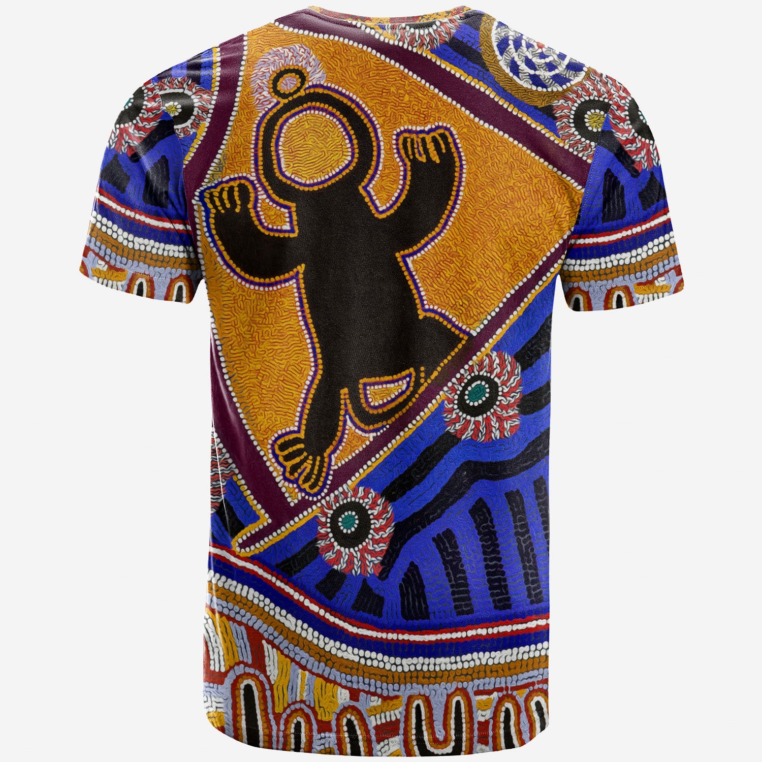 Australia Indigenous Dreamtime T-Shirt - Custom The beginning of time - Vibe Hoodie Shop