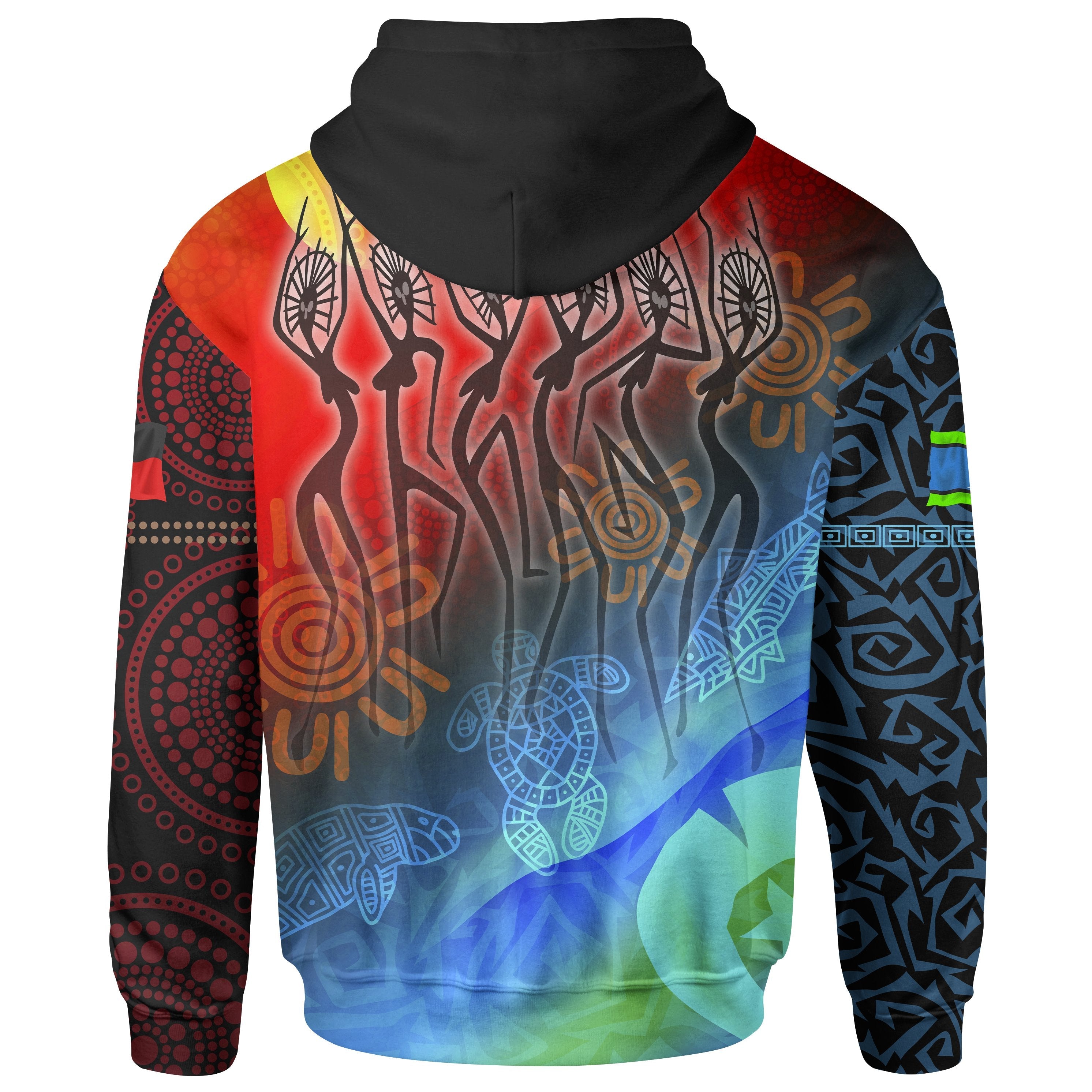 NAIDOC Zip - Up Hoodie - Proud To Be - Vibe Hoodie Shop