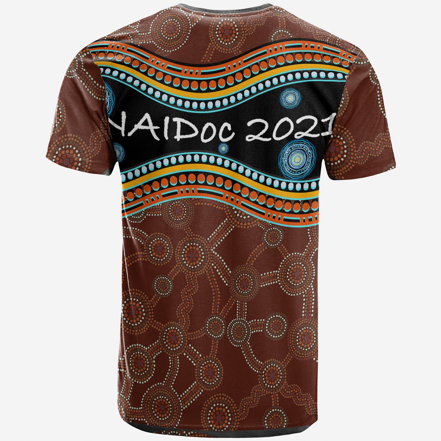 Australia T shirt NAIDOC Week 2021 - Heal Country - LT20 - Vibe Hoodie Shop