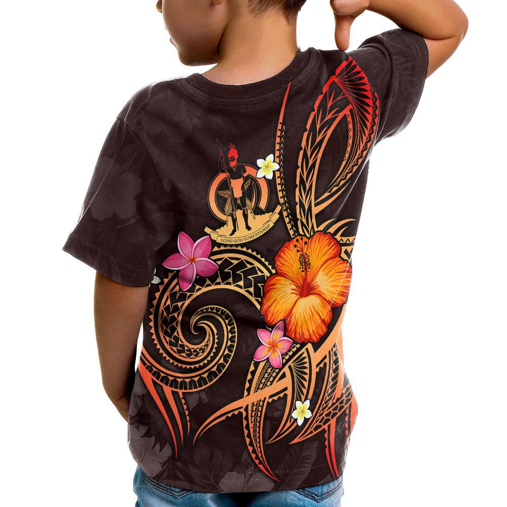 Vanuatu Polynesian T shirt - Legend of Vanuatu (Red) - Vibe Hoodie Shop