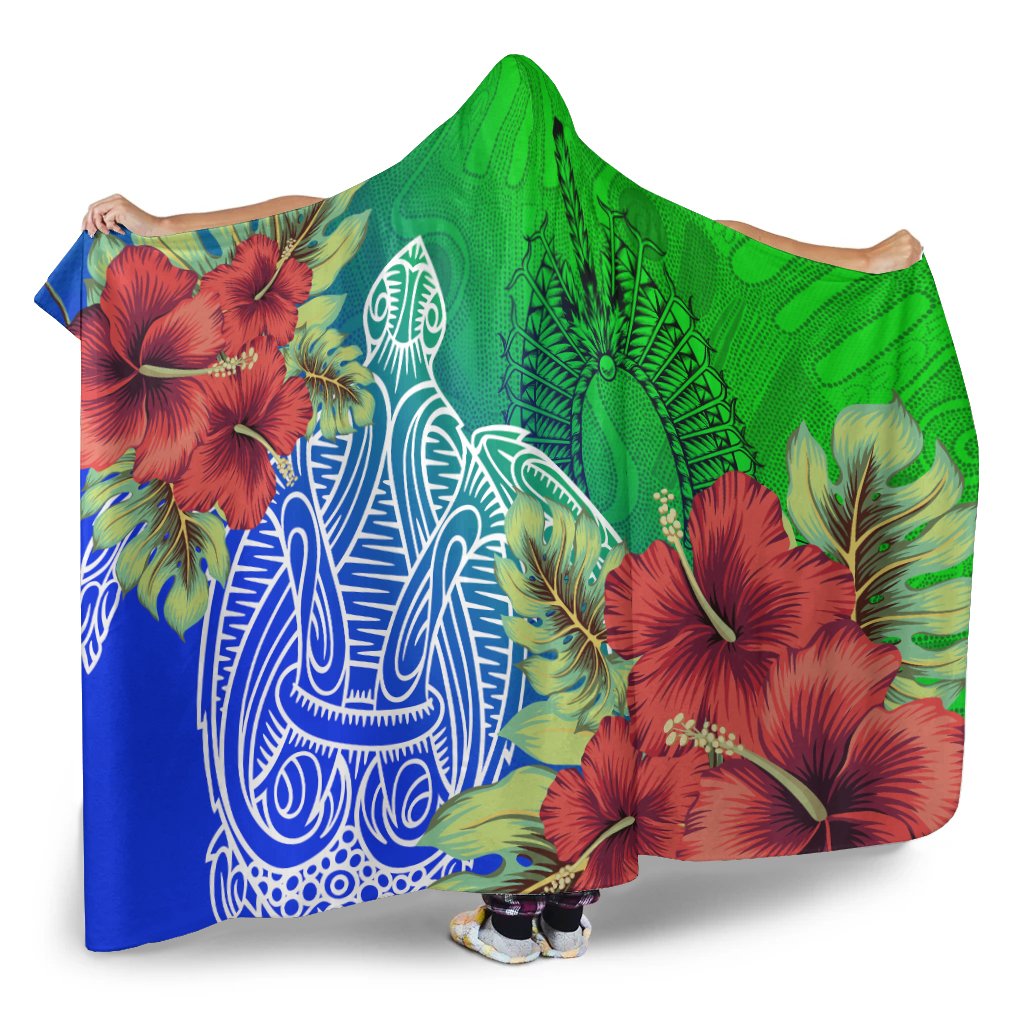 torres-strait-islanders-hoodie-blanket-ocean-hibiscus