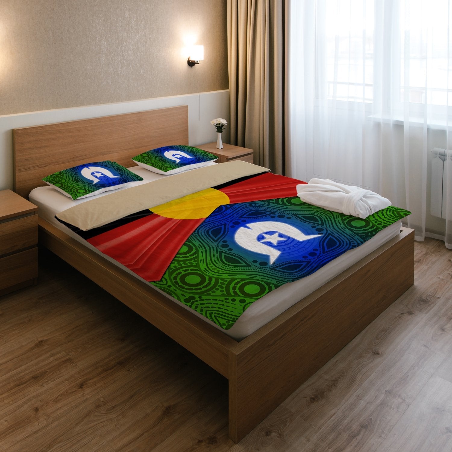 NAIDOC Week 2022 Bedding Set - We Always Together - Vibe Hoodie Shop