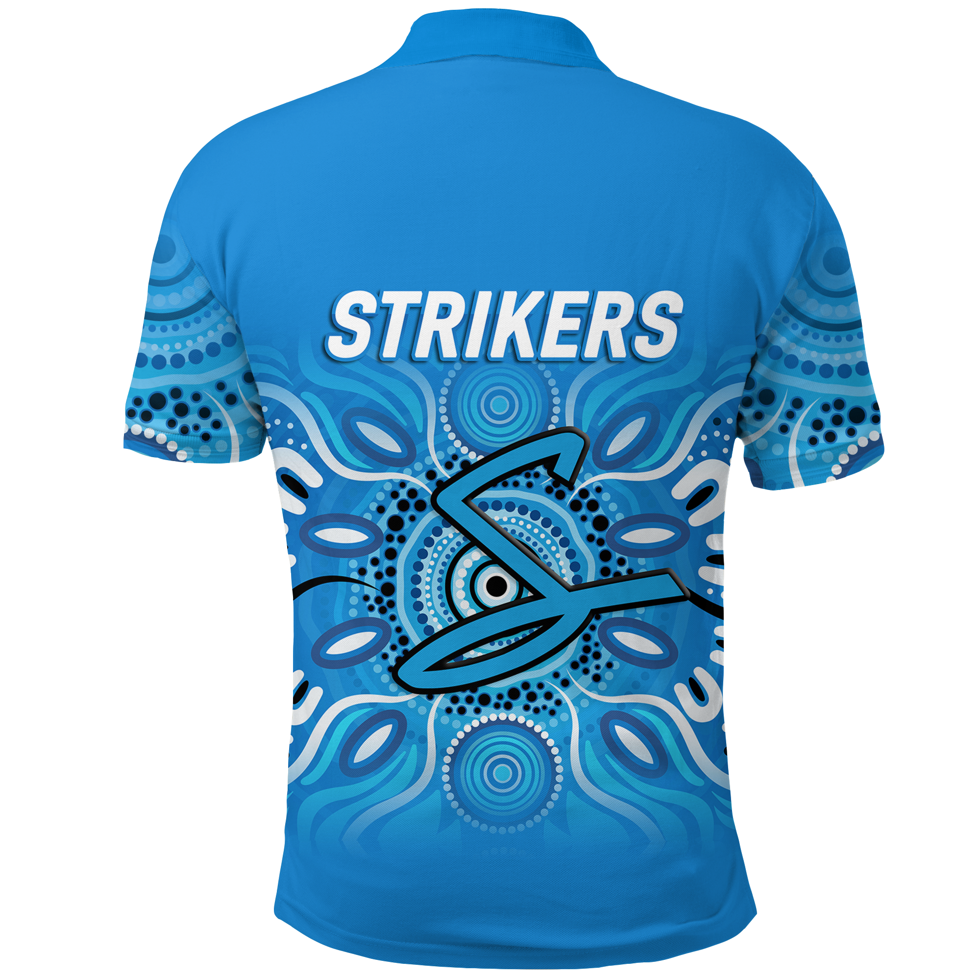 Adelaide Strikers Aboriginal Cricket 2022 Polo Shirt - - Vibe Hoodie Shop