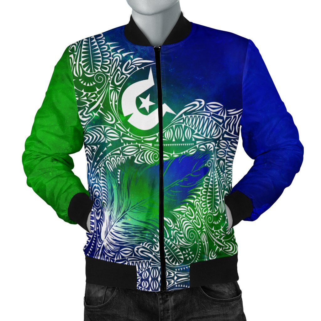 Torres Strait Islanders Men's Bomber Jacket - Feather Torres Aether BN15T - Vibe Hoodie Shop