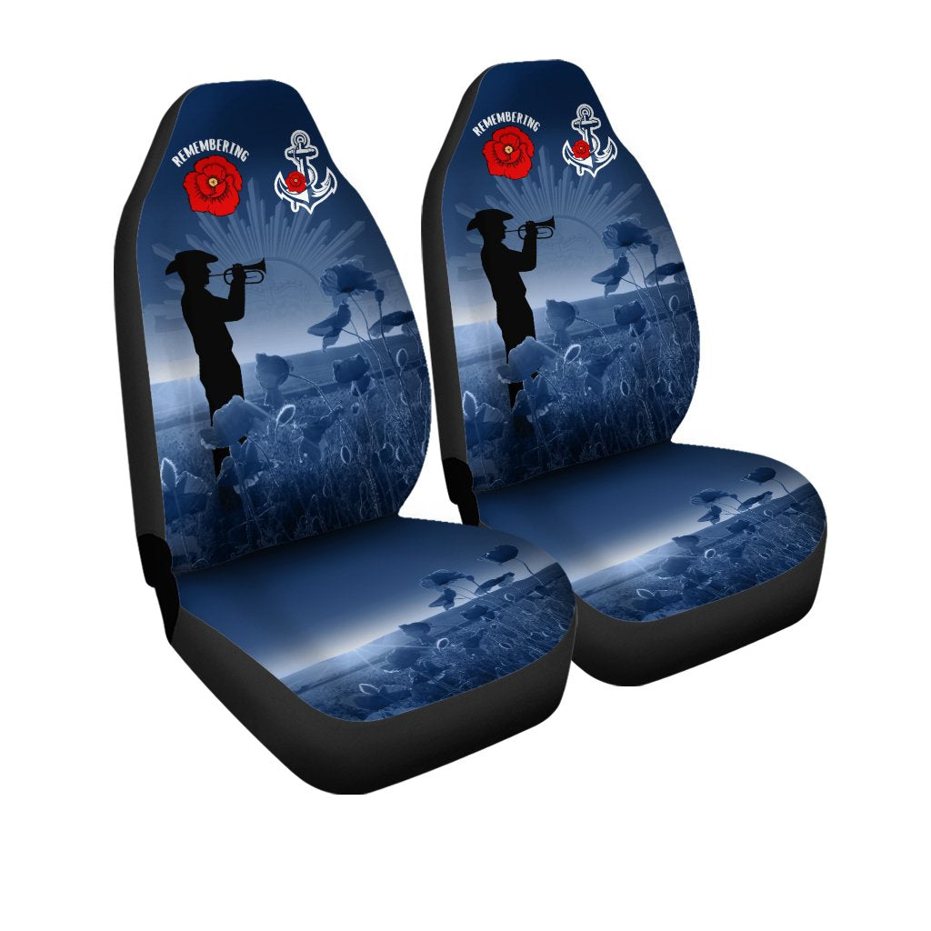 Australia Navy ANZAC Car Seat Covers - Remembering Our Heroes - Vibe Hoodie Shop