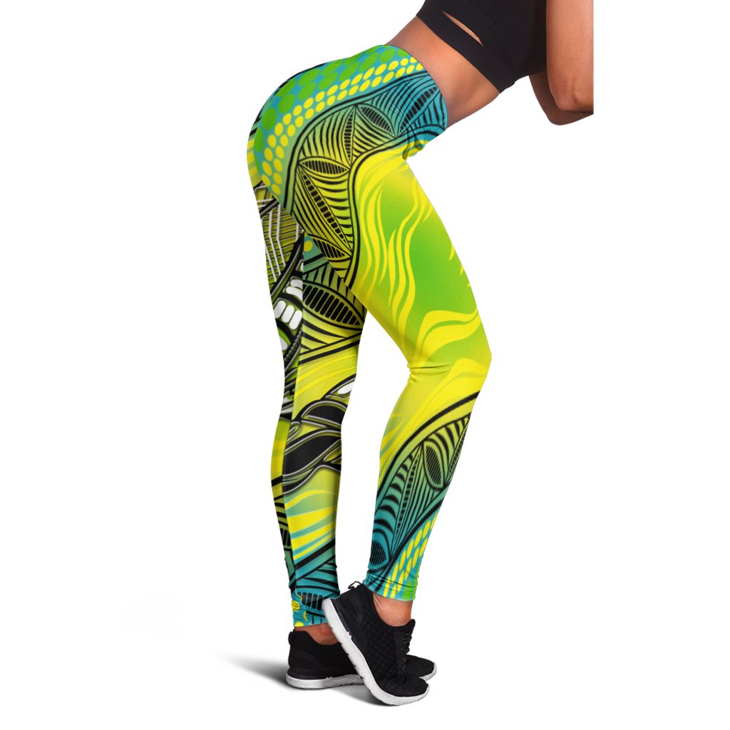 Leggings - Aboriginal Platypus - Vibe Hoodie Shop