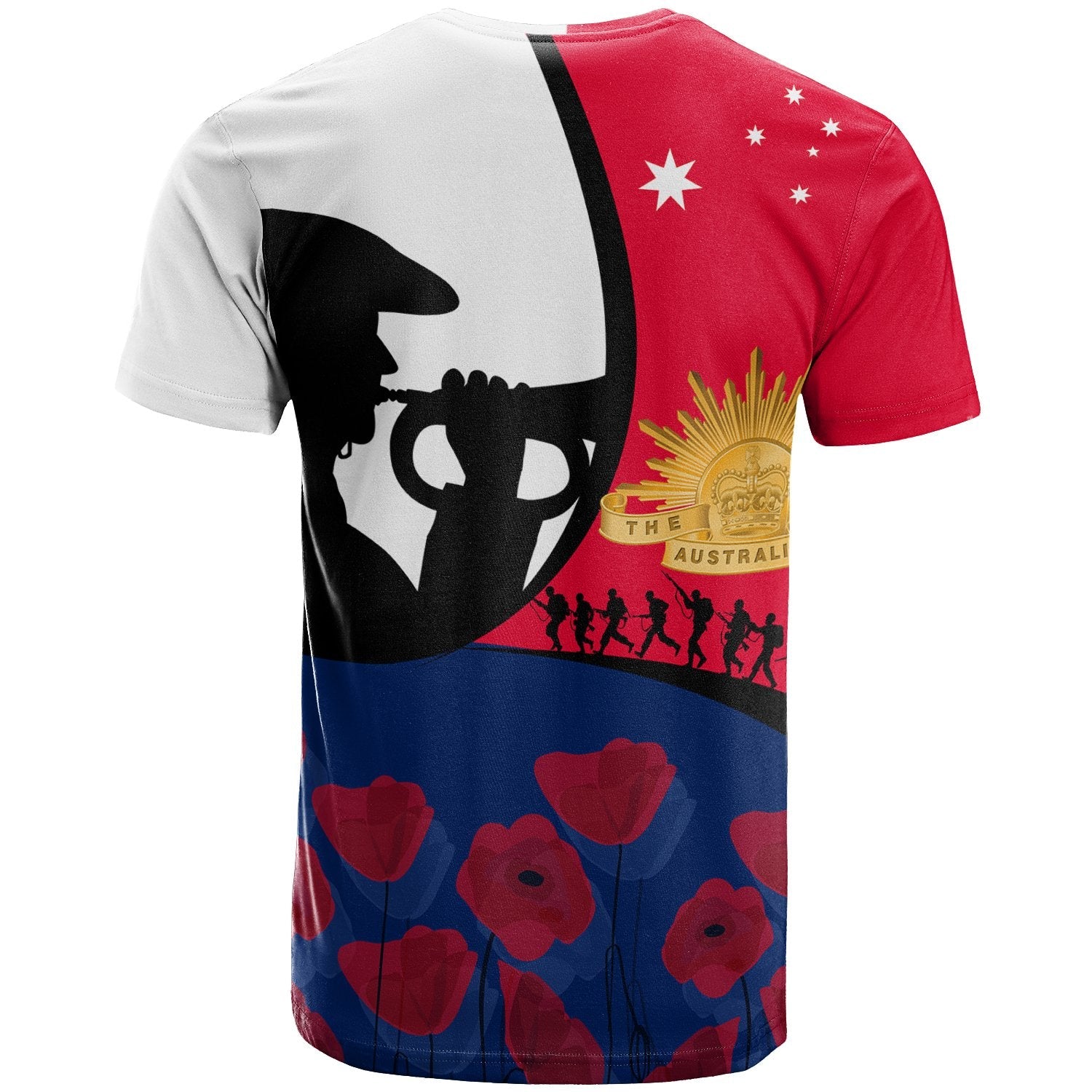 ANZAC Day T shirt - We will remember Them - LT20 - Vibe Hoodie Shop