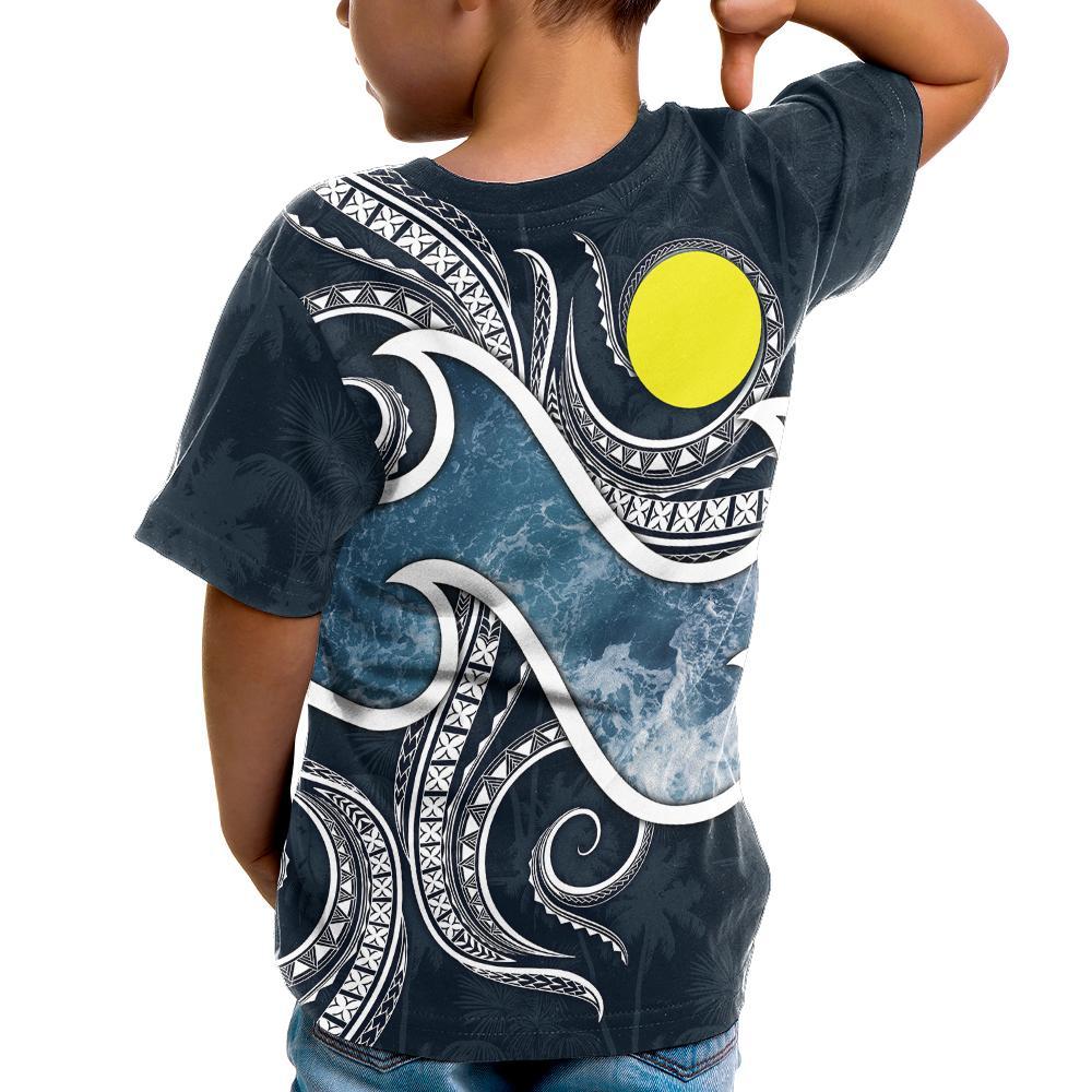 Palau Polynesian T shirt - Ocean Style - Vibe Hoodie Shop