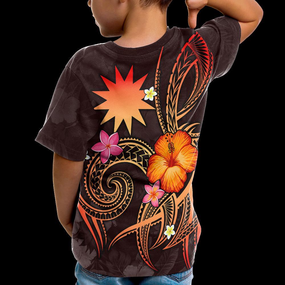 Nauru Polynesian T shirt - Legend of Nauru (Red) - Vibe Hoodie Shop