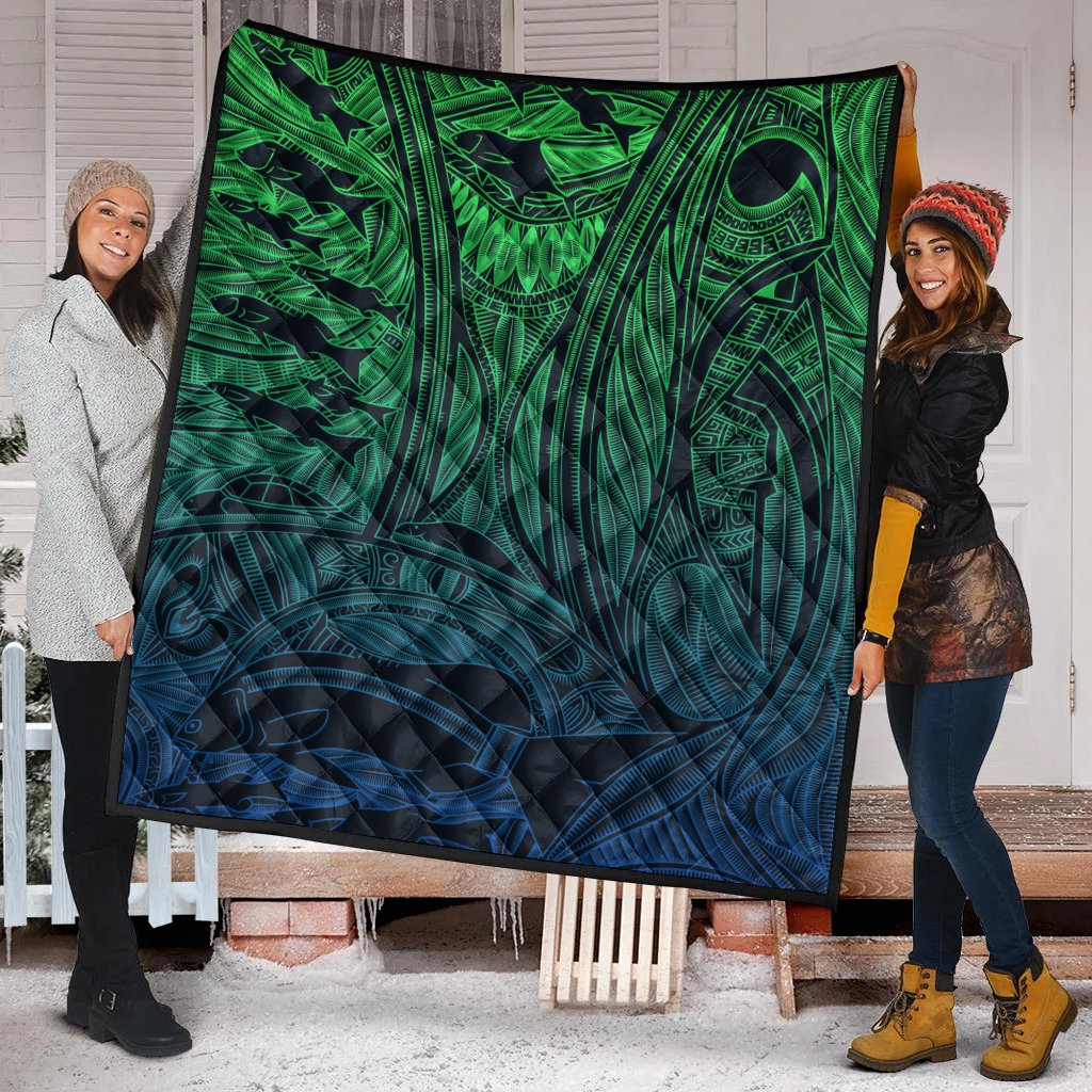 Torres Strait Islanders Premium Quilt - Ocean Art - Vibe Hoodie Shop