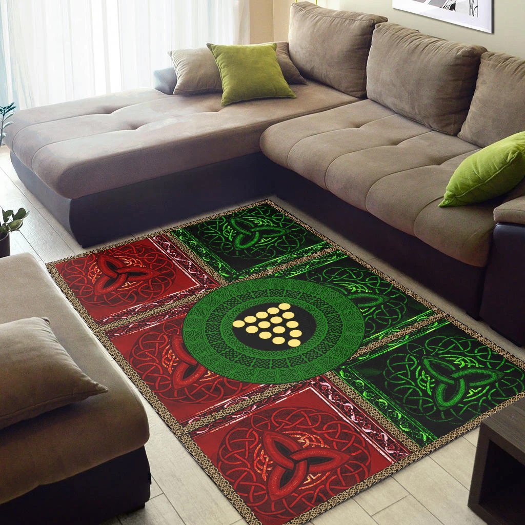 VibeHoodie Area Rug - Cornwall Circle Celtic - Vibe Hoodie Shop