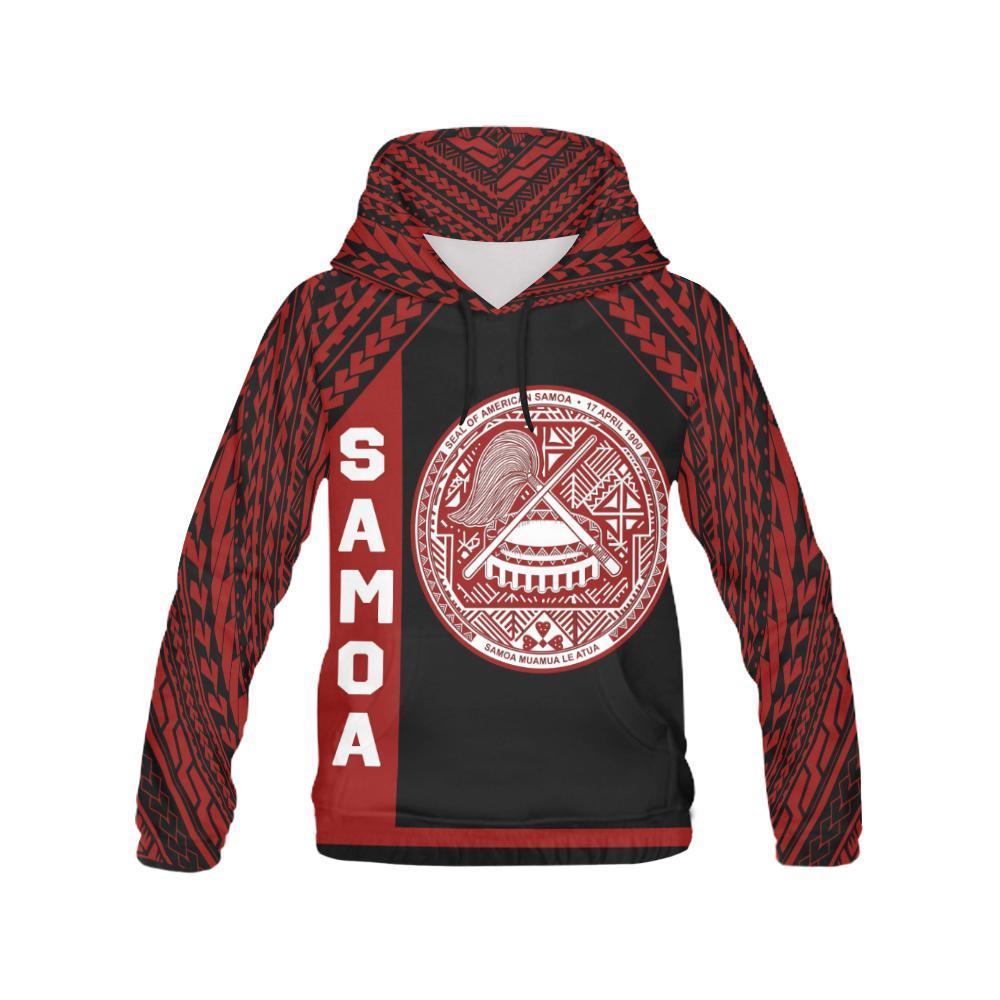 Seal Of American Samoa All Over Hoodie - Vibe Hoodie Shop