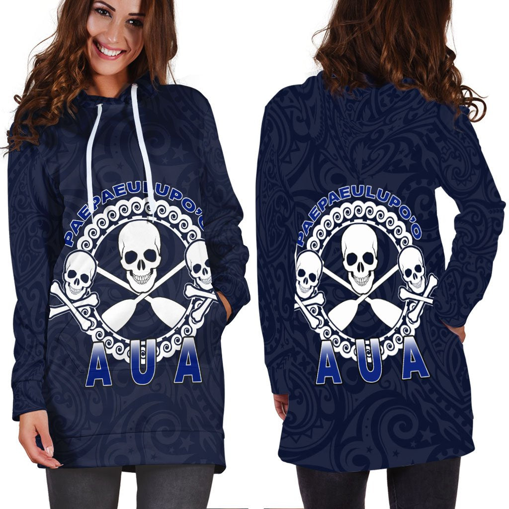 American Samoa Women's Hoodie Dress - Paepaeulupo'o Aua - Vibe Hoodie Shop