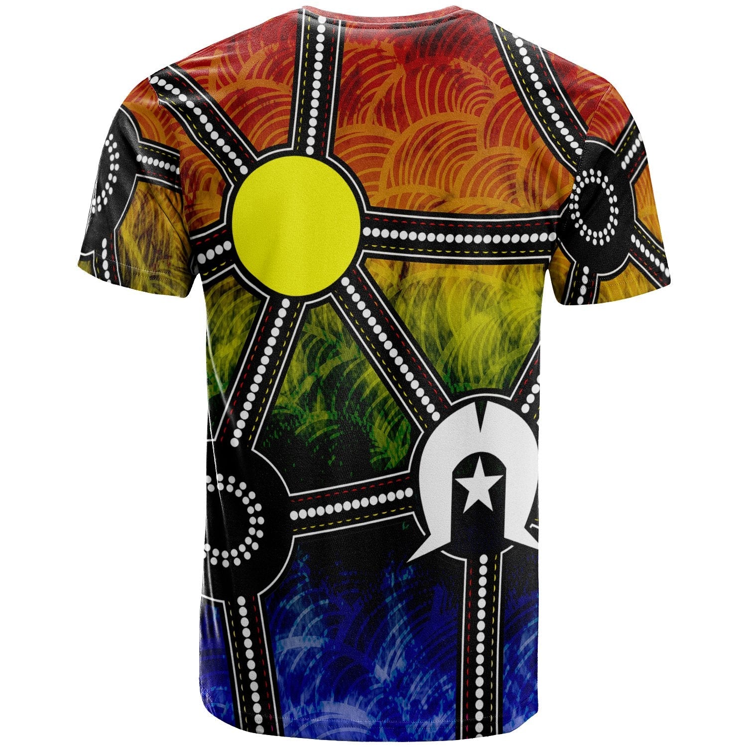 NAIDOC Week 2021 T shirts, Aboriginal Geometric Style - Vibe Hoodie Shop