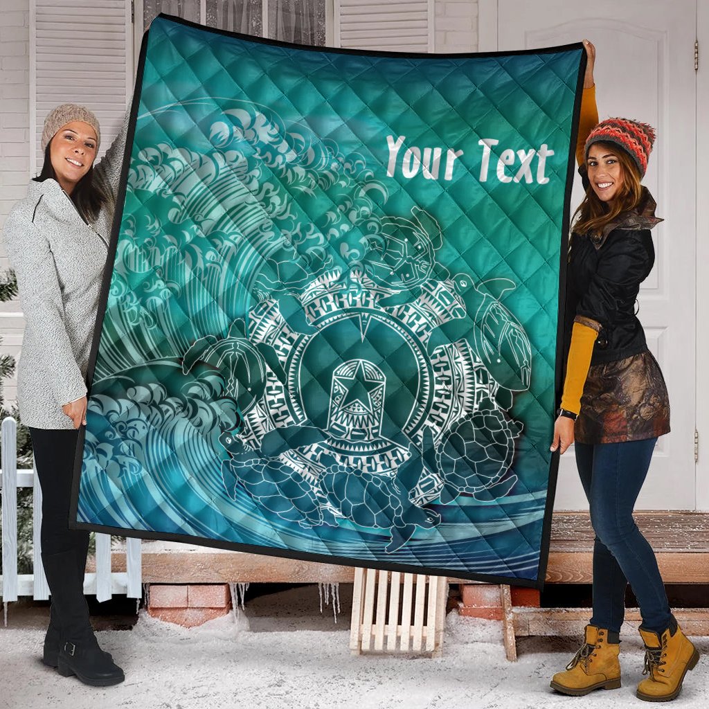 Custom Aboriginal Premium Quilt, Torres Strait Islands in Wave - Vibe Hoodie Shop