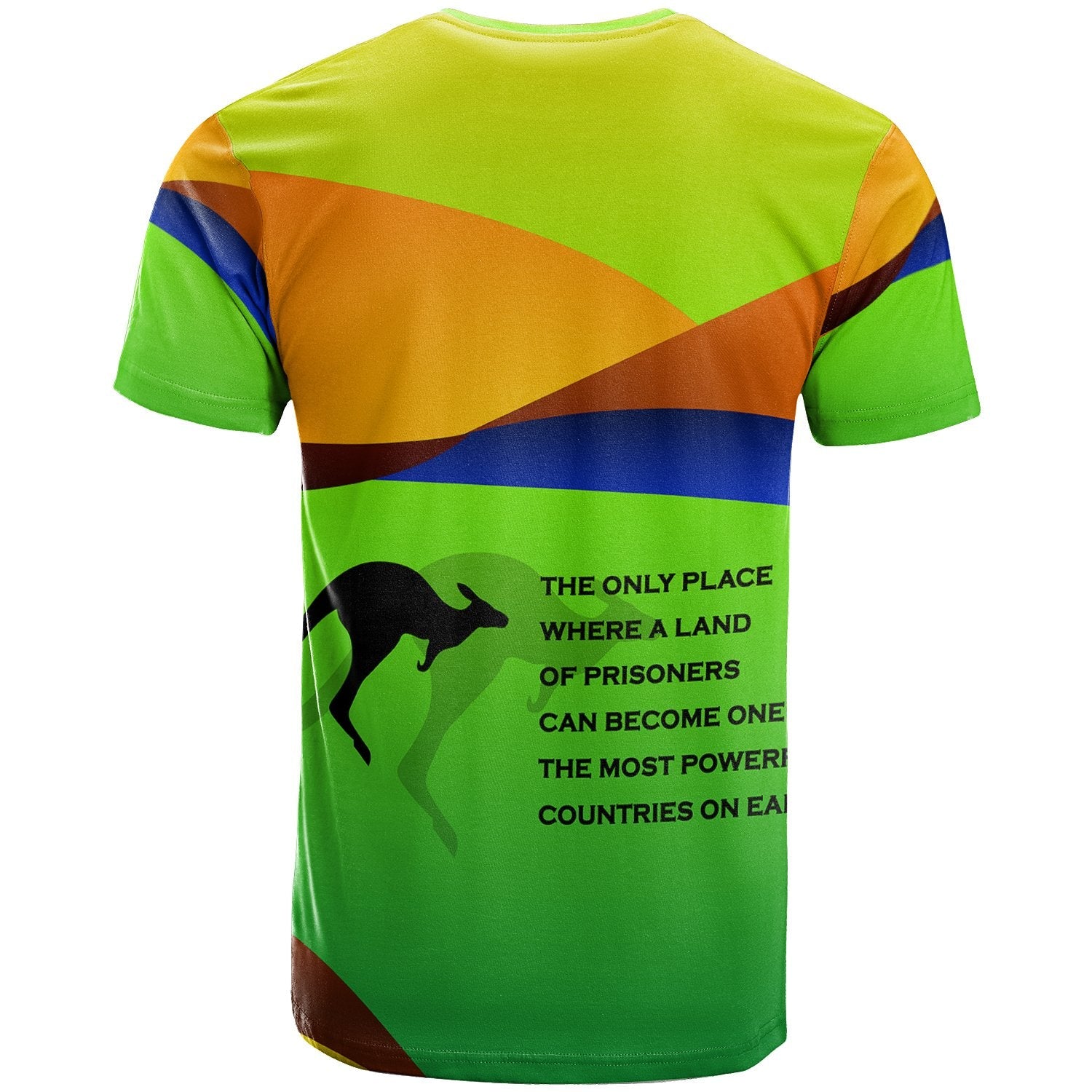 T shirt - National Color of Australia - Vibe Hoodie Shop