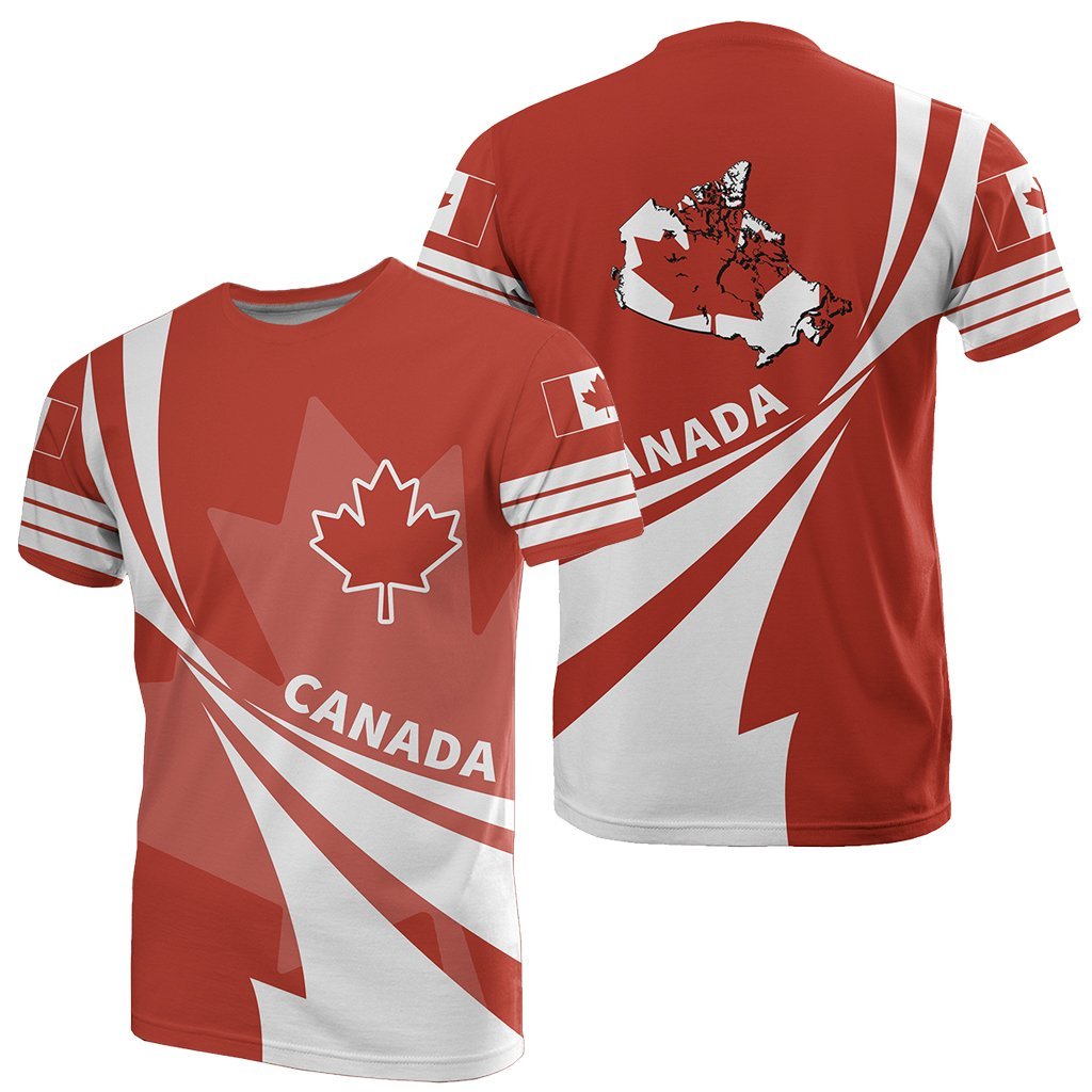 Canada T shirt Flag Doma Style - Vibe Hoodie Shop