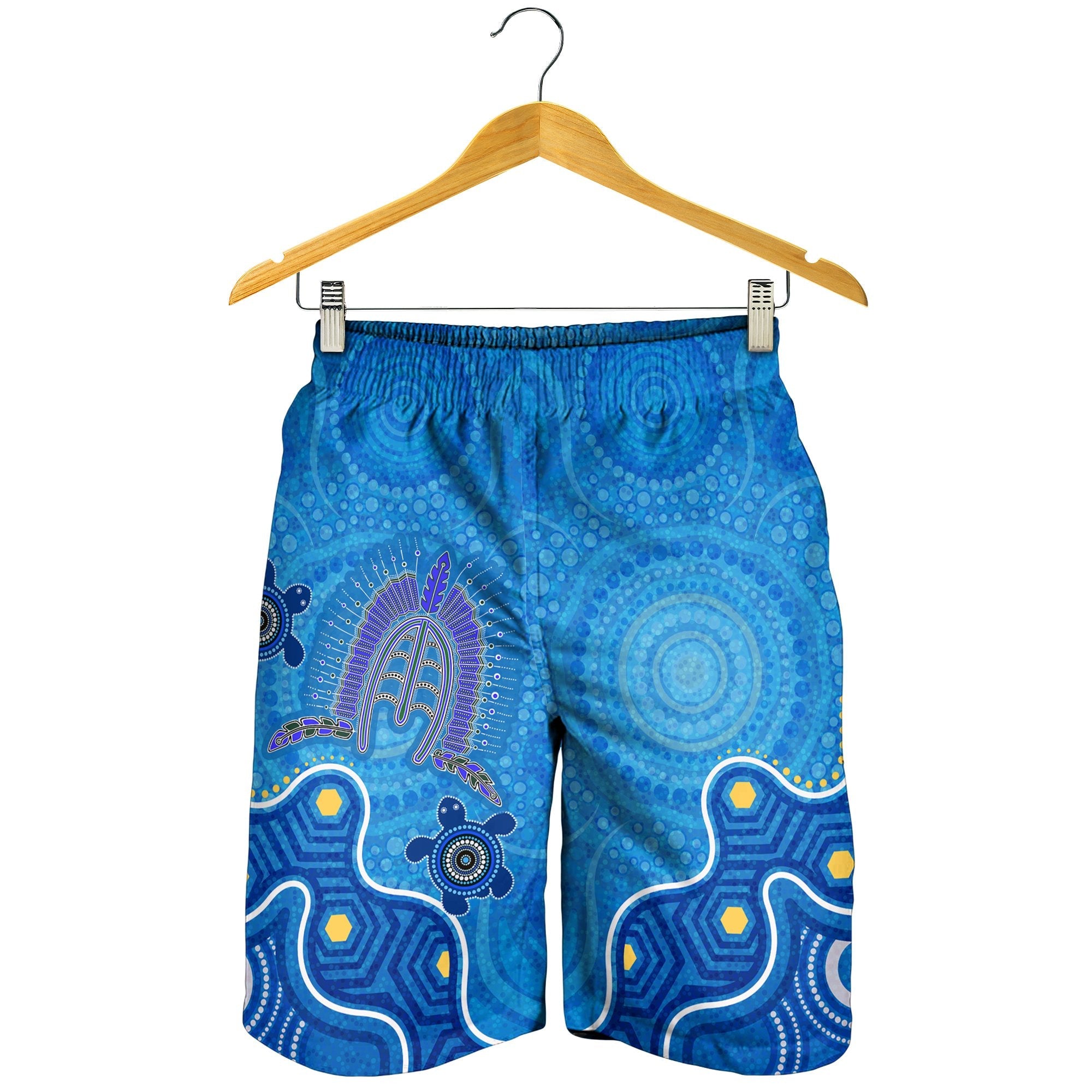 Torres Strait Men's Short - Dhari And Turtle - Vibe Hoodie Shop