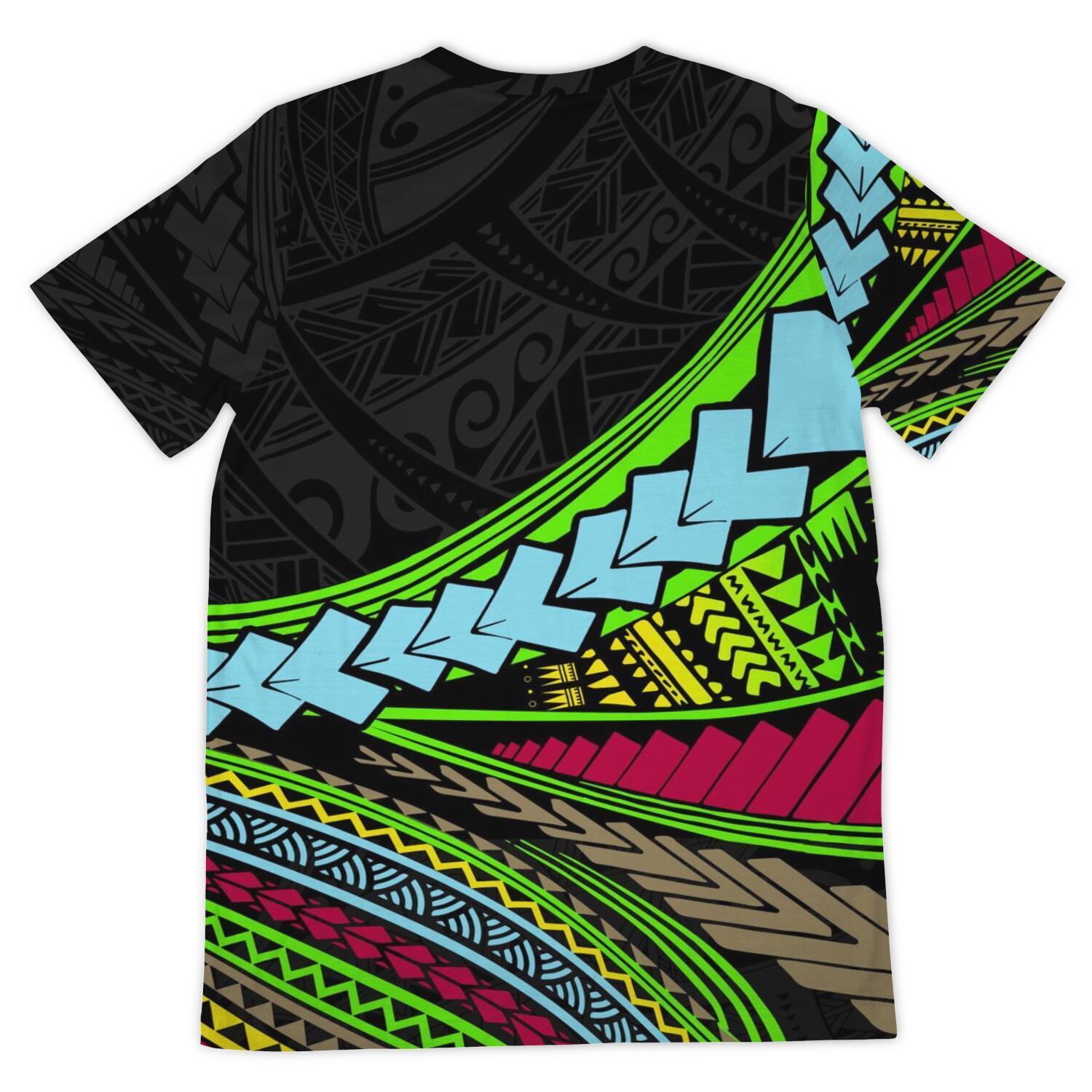 Tahiti T shirt Polynesian - Garish Style - Vibe Hoodie Shop