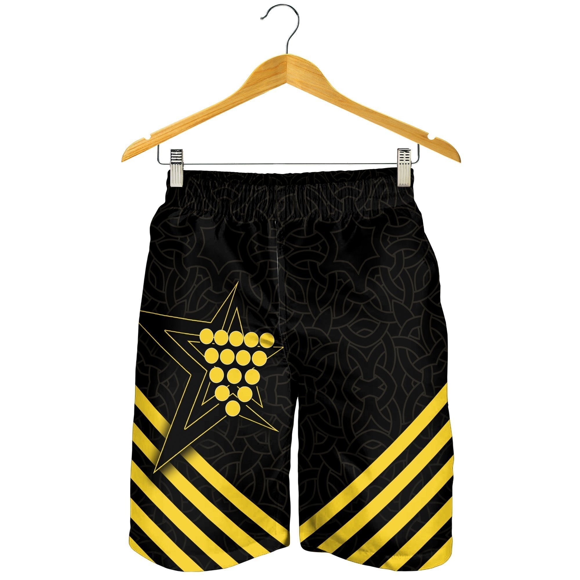 Cornwall Celtic Men's Shorts - Cornwall Star - Vibe Hoodie Shop